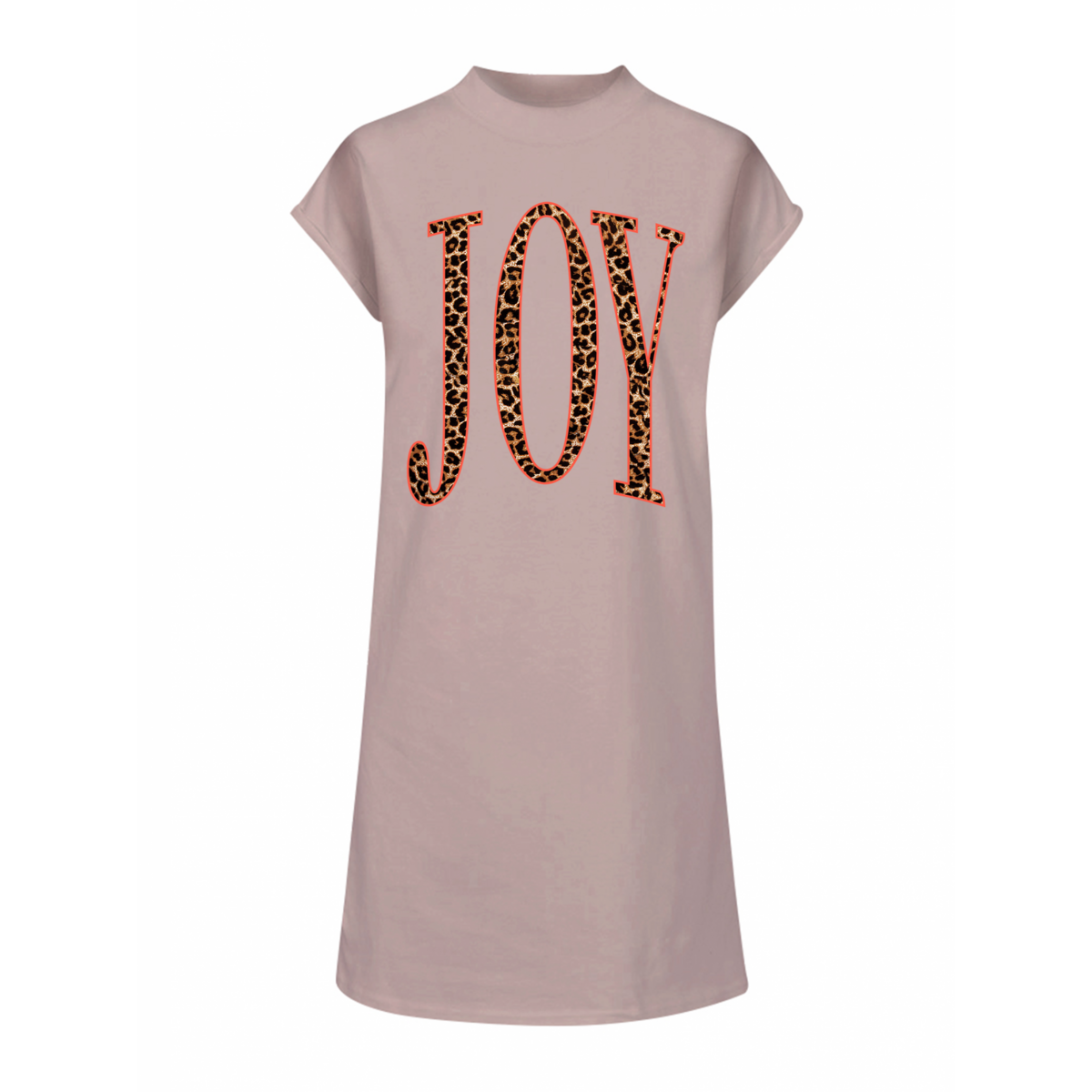 T-Shirt-Kleid Joy Leopard