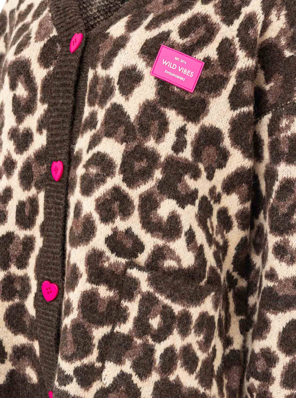 Oversized Cardigan "Leo Love"
