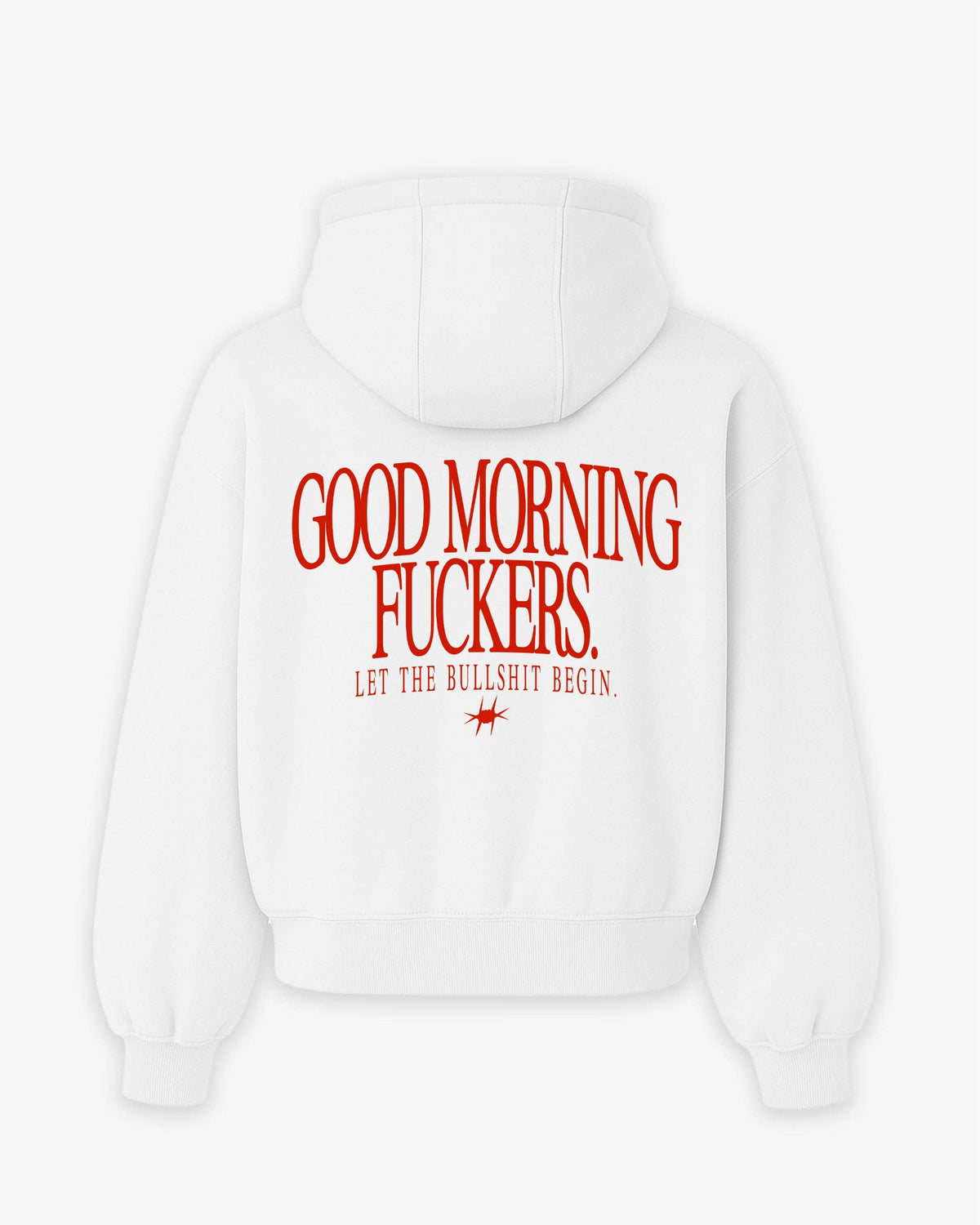 Oversized Hoodie - Good Morning Fuckers