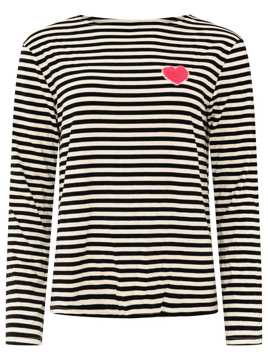 Langarm Shirt Lounge "Herz Patch"