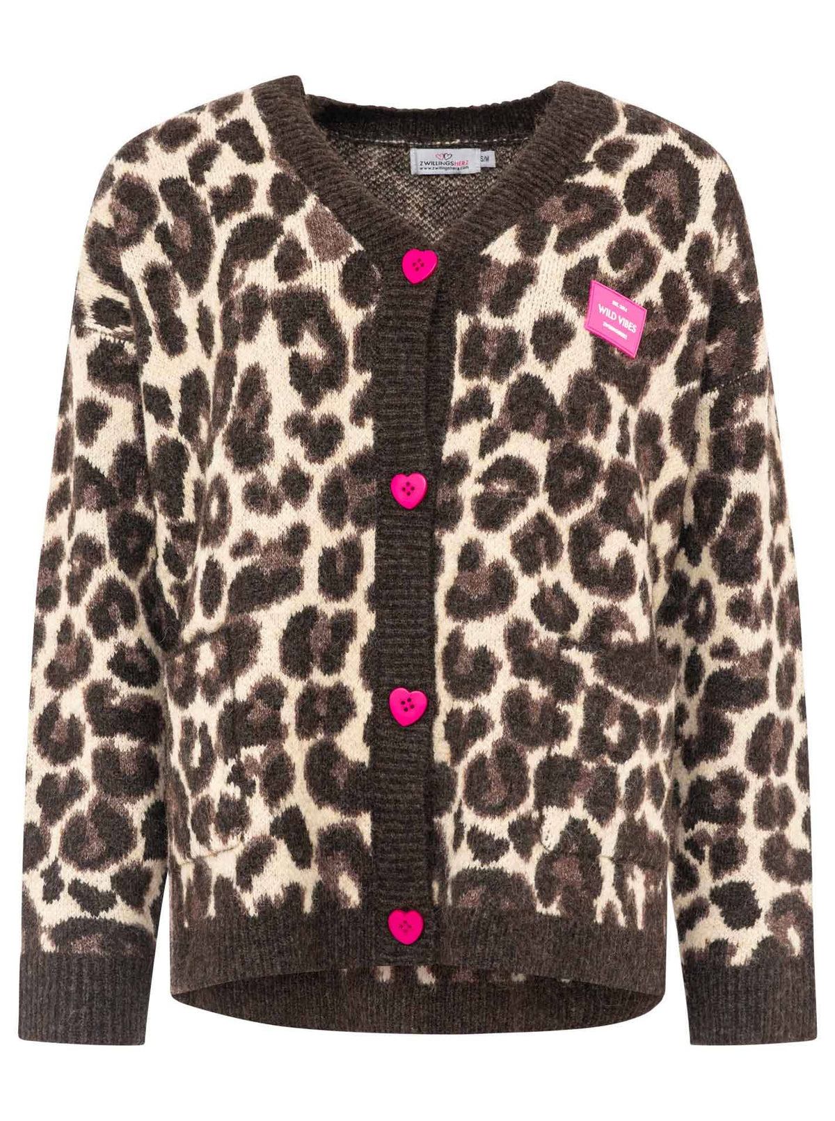 Oversized Cardigan "Leo Love"