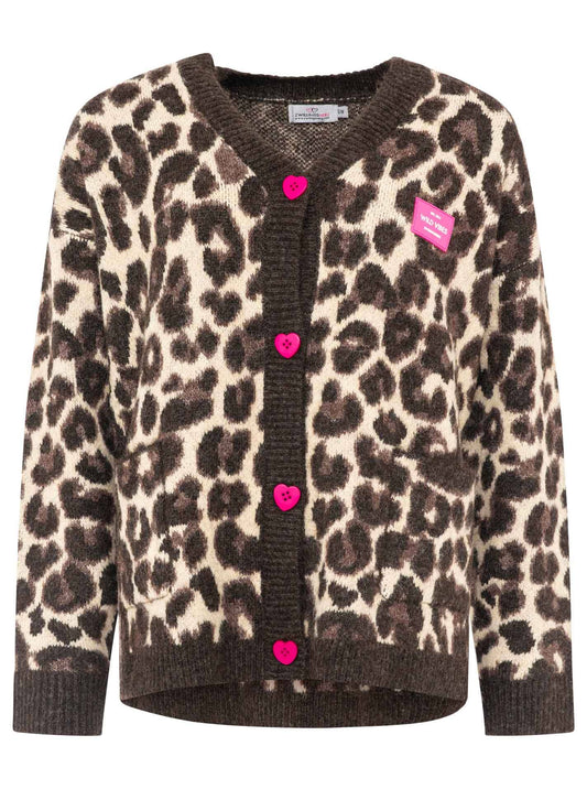 Oversized Cardigan "Leo Love"