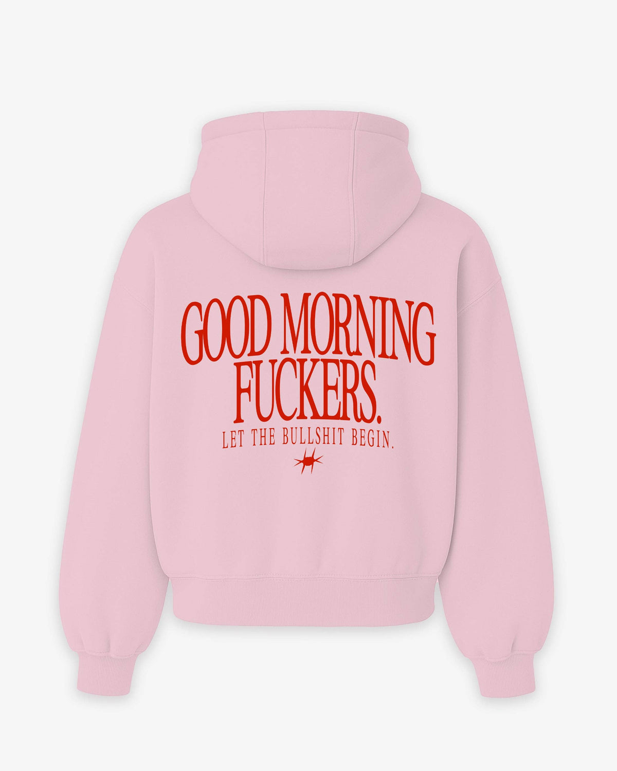 Oversized Hoodie - Good Morning Fuckers