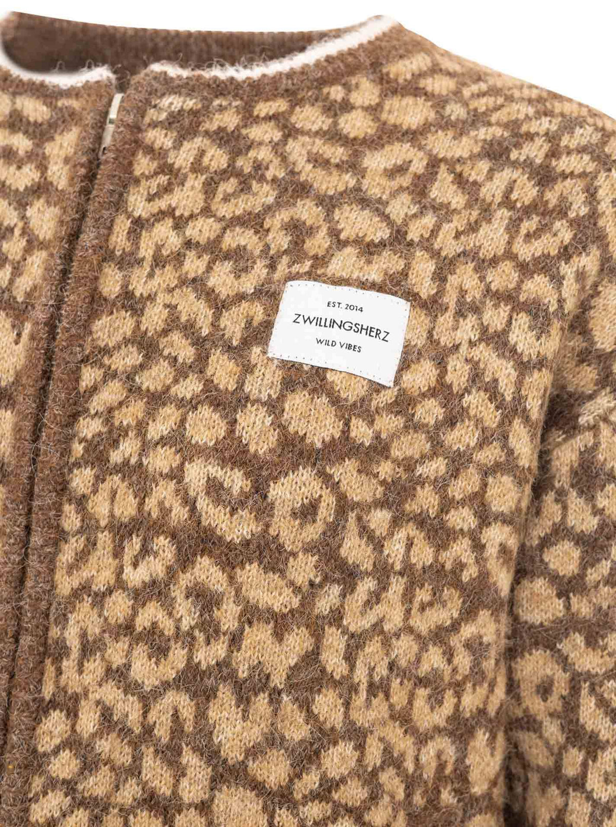 Strick Bomberjacke "Leo & Patch"